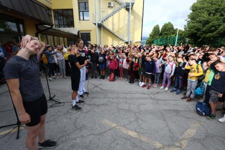 Srečanje generacij v OŠ Cerknica 14 Foto Ljubo Vukelič